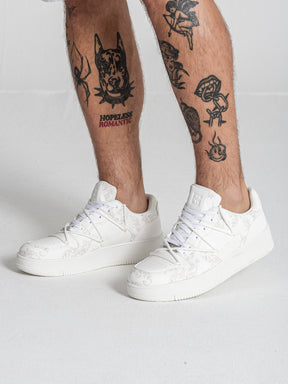 White Majestic Wrapped Sneakers