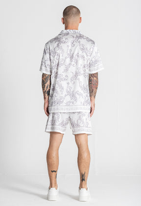 White Majestic Satin Shirt