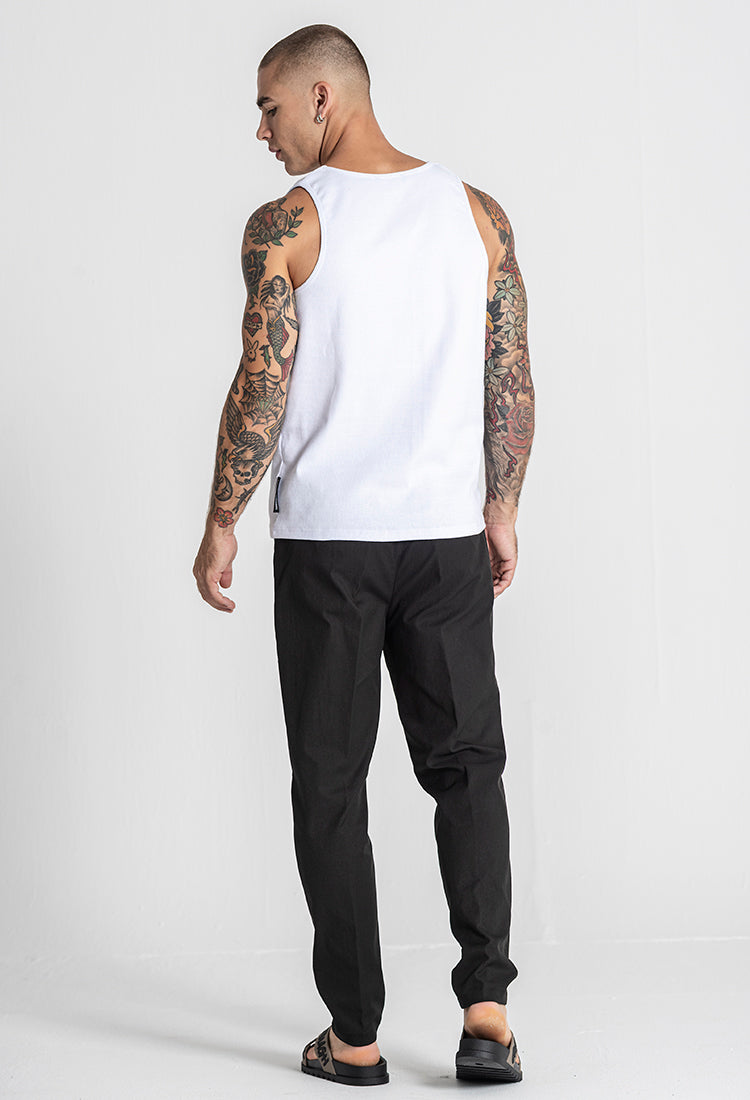 White iD Tank Top