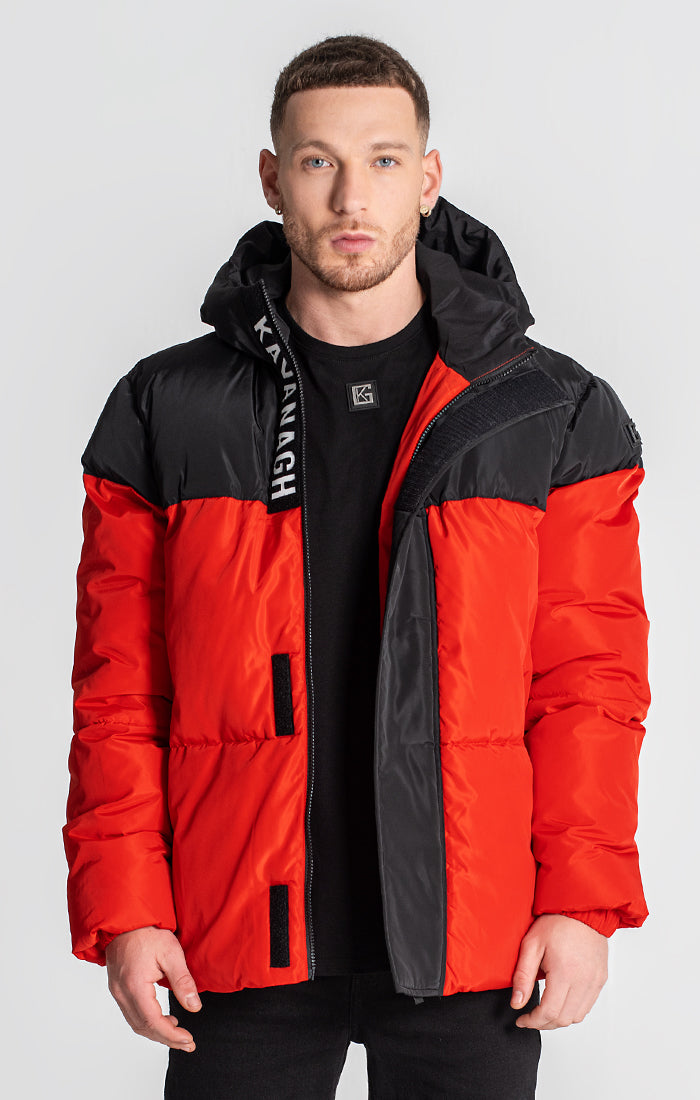 Red Sauce Puffer Jacket