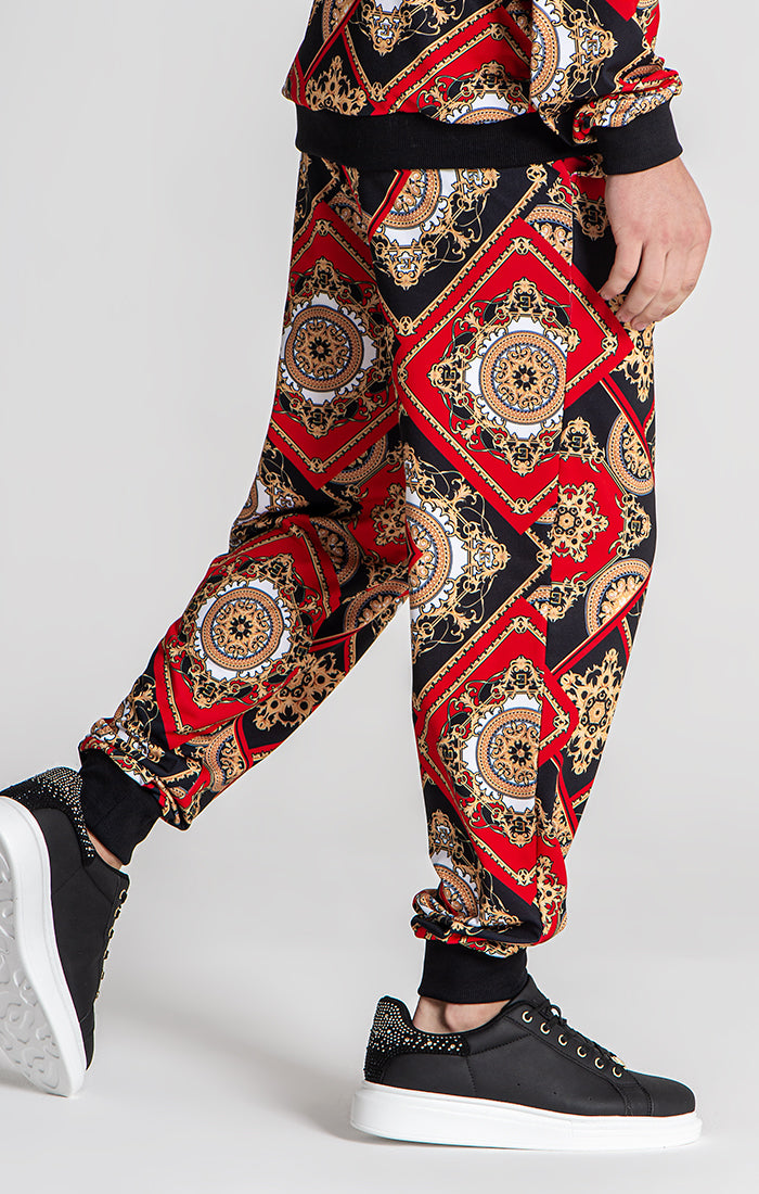 Red Splendour Joggers