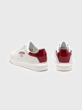 Red Statement Sneakers
