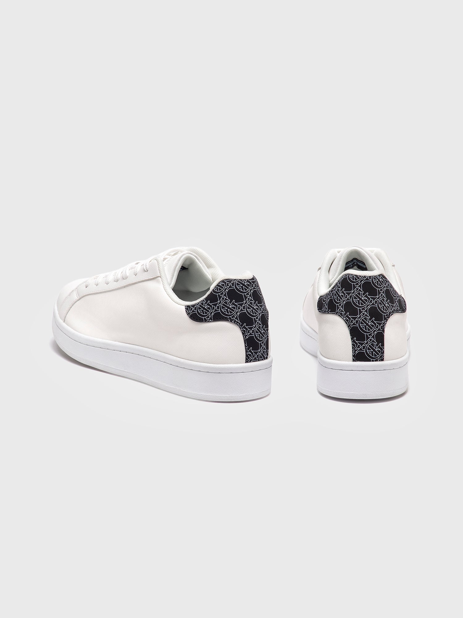 White Insignia Edge Sneakers