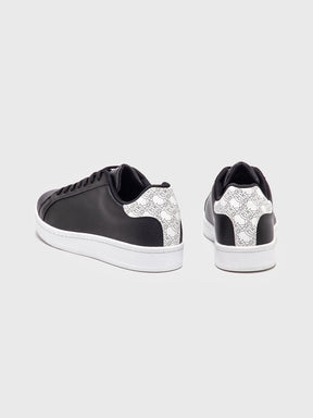 Black Insignia Edge Sneakers