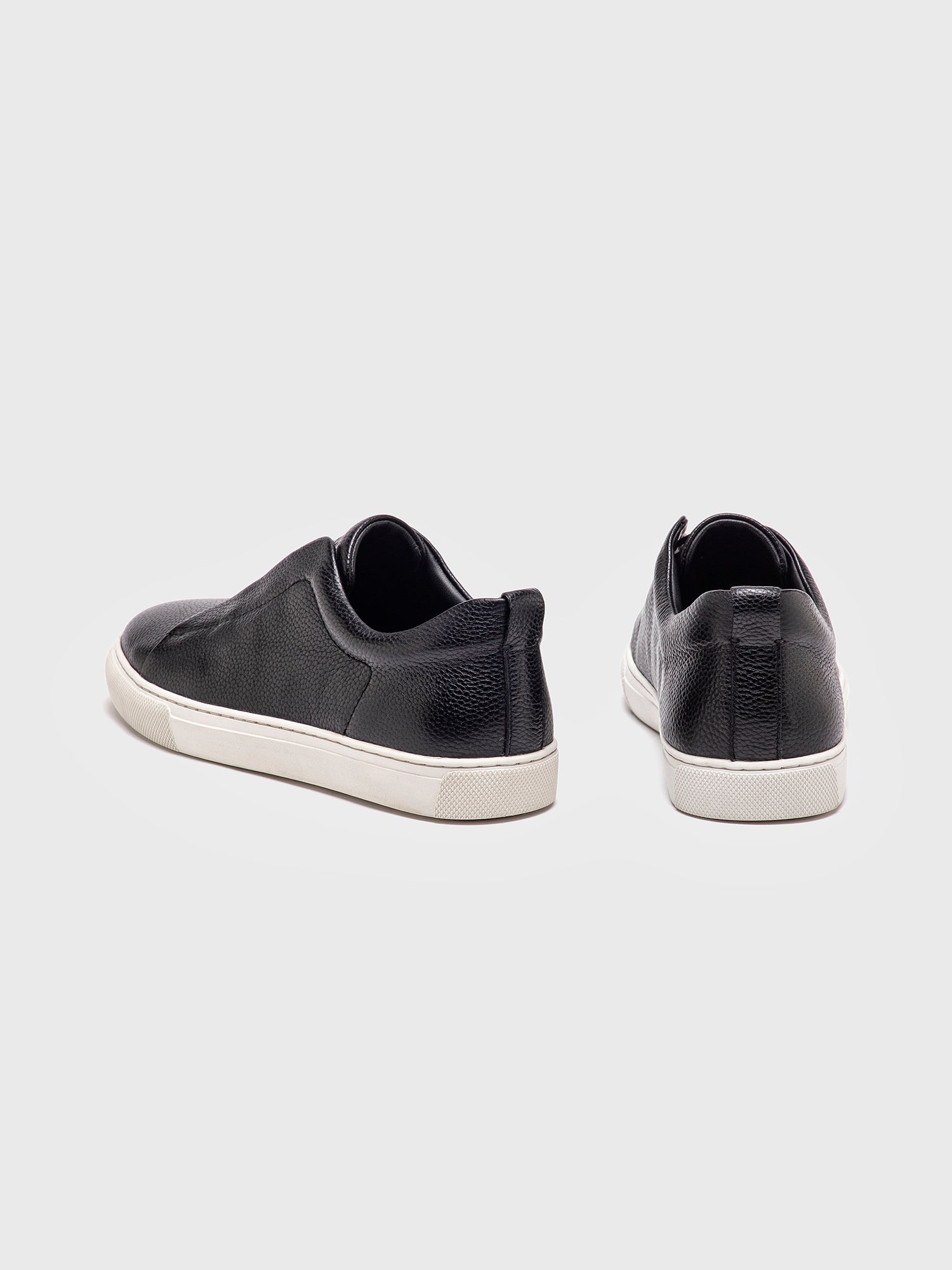 Black Smart Premium Sneakers