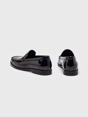 Black Smart Loafers