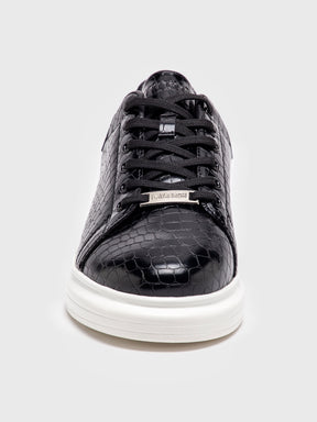Black Elevated Sneakers