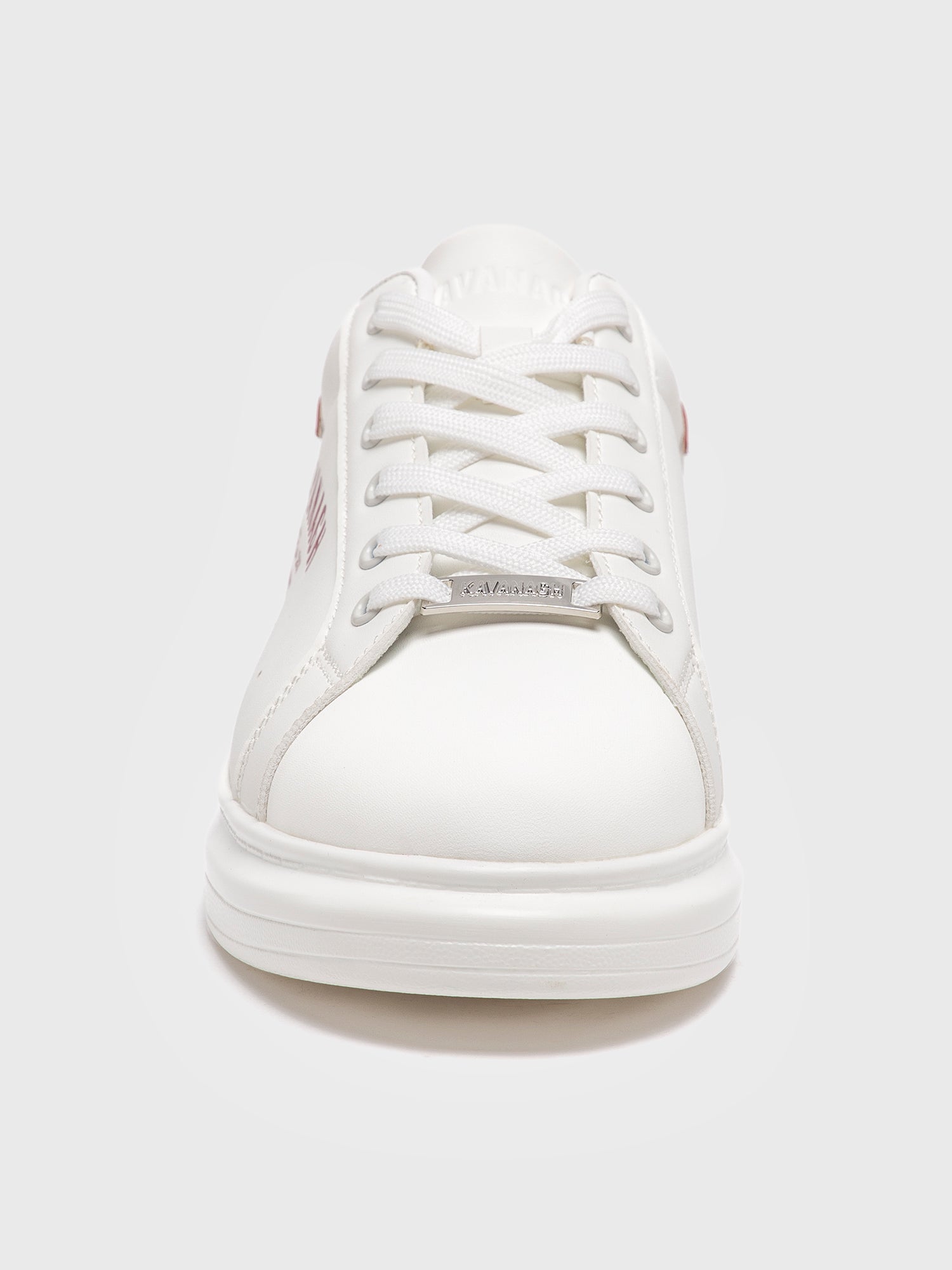 Red Statement Sneakers