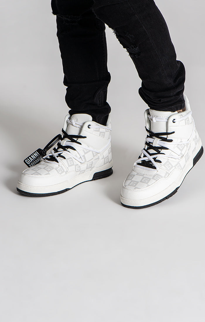 White Clone Sneakers