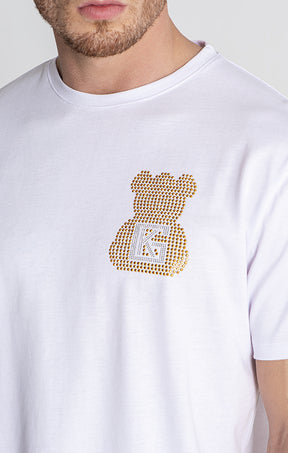 White Precious Bear Tee