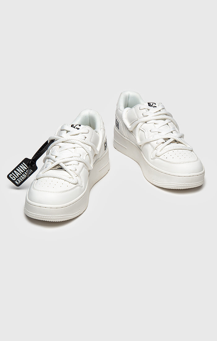 White Total Wrapped Sneakers