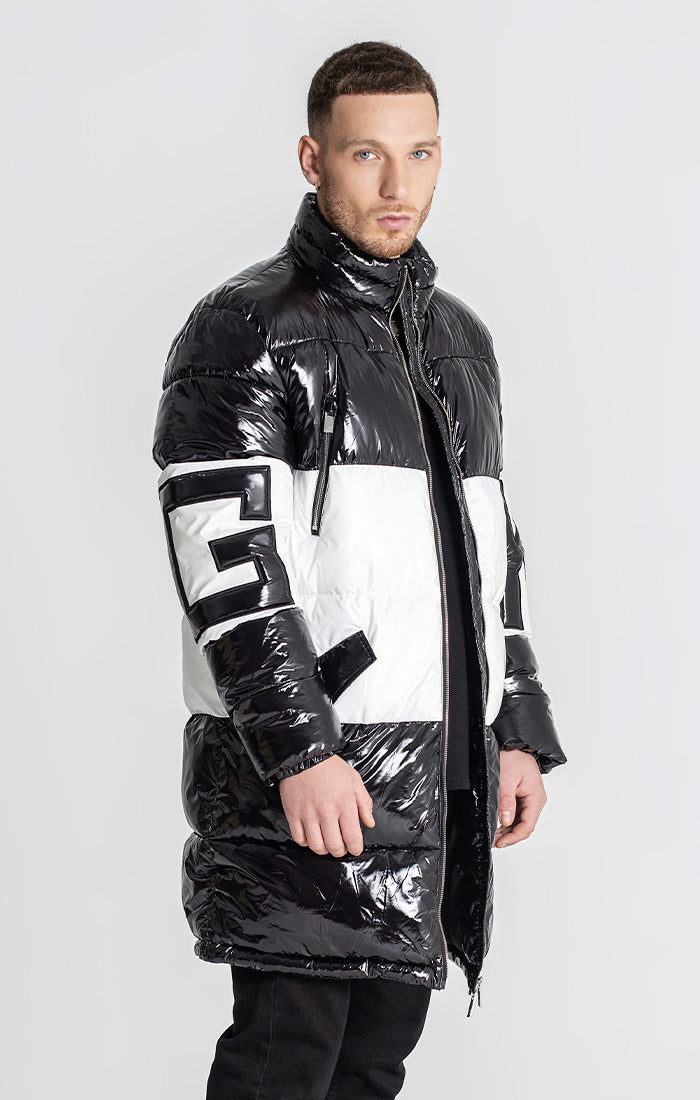 Black Captain Puffer Coat