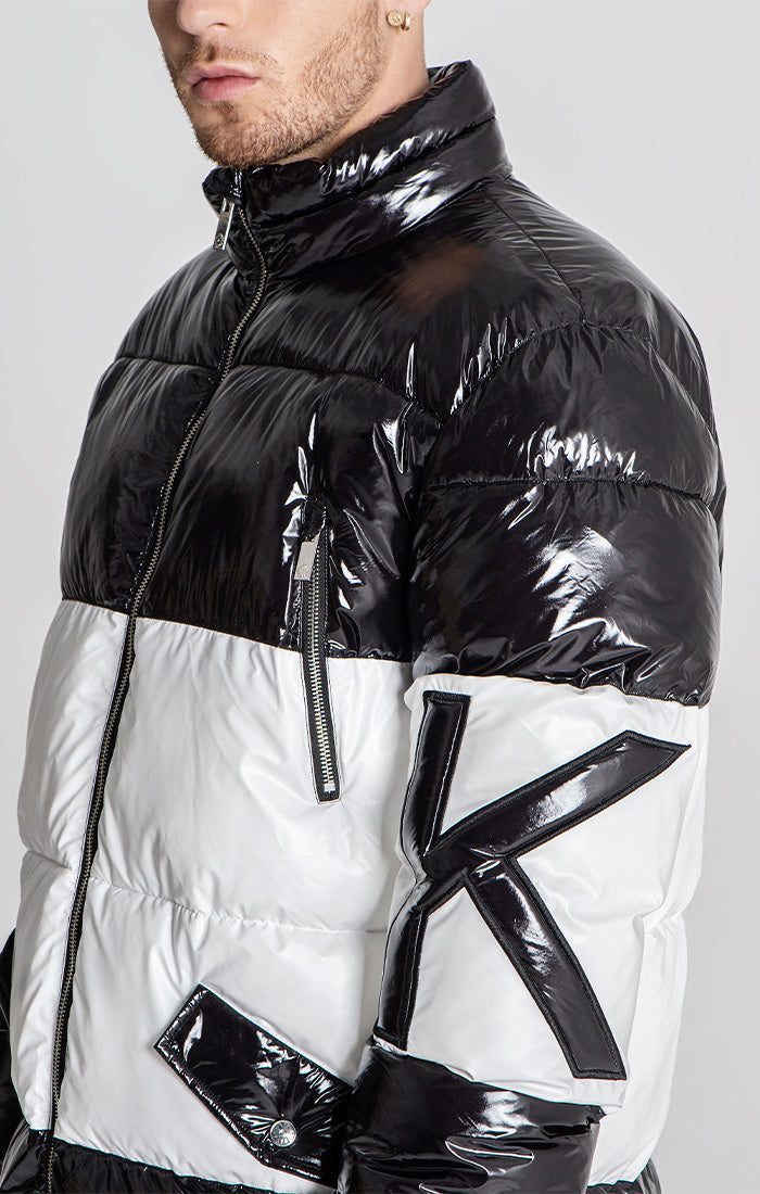 Black Captain Puffer Coat